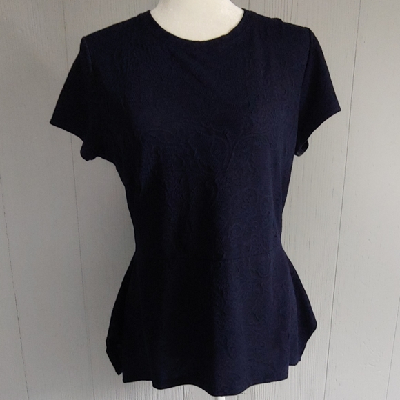 Ivanka Trump Tops - SOLD Ivanka Trump Peplum Top NWOT